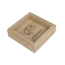 Vienviečiai mediniai žvakių padėklai Vienviečiai mediniai žvakių padėklai