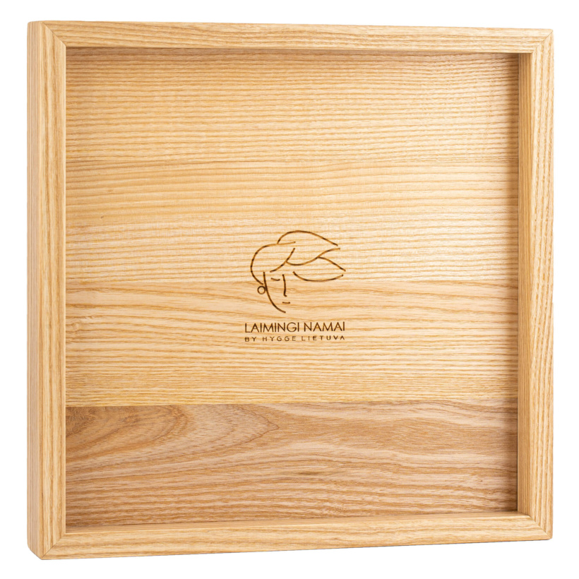 Dideli mediniai žvakių padėklai Dideli mediniai žvakių padėklai