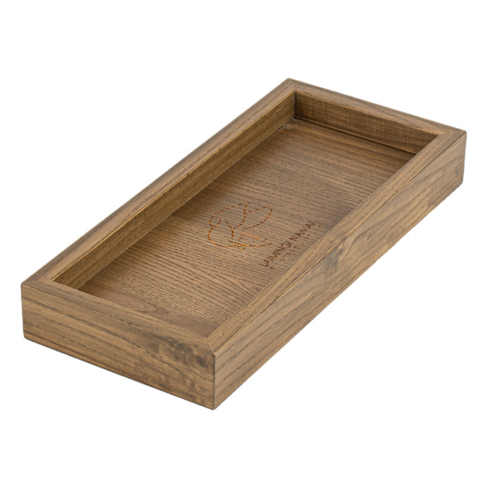 Triviečiai mediniai žvakių padėklai Triviečiai mediniai žvakių padėklai