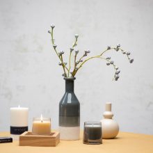 Kvepianti sojų vaško žvakė "Black pearl"