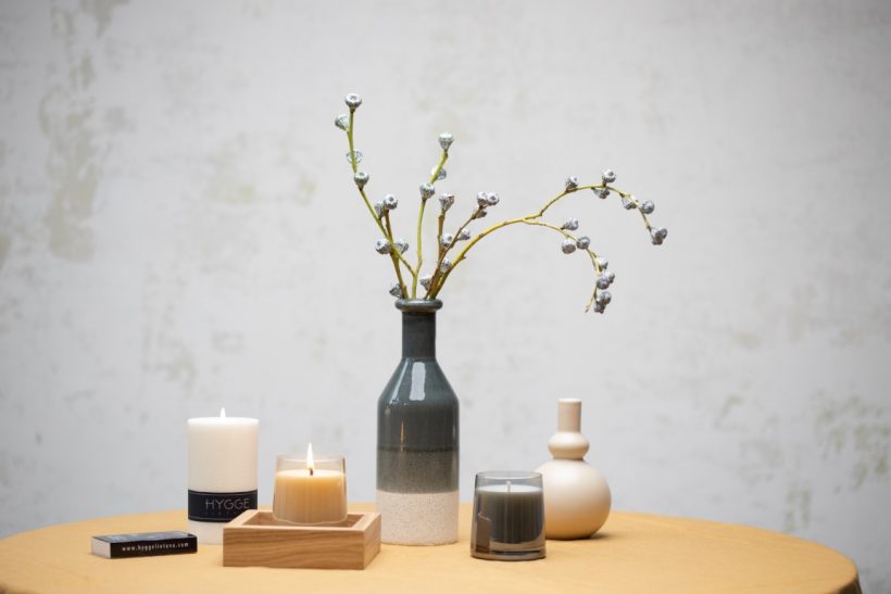 Kvepianti sojų vaško žvakė "Black pearl"