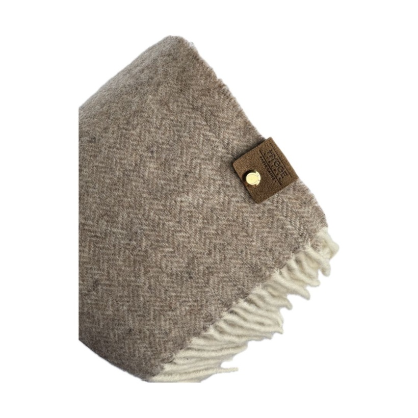 Prabangus kašmyro - merino vilnos pledas