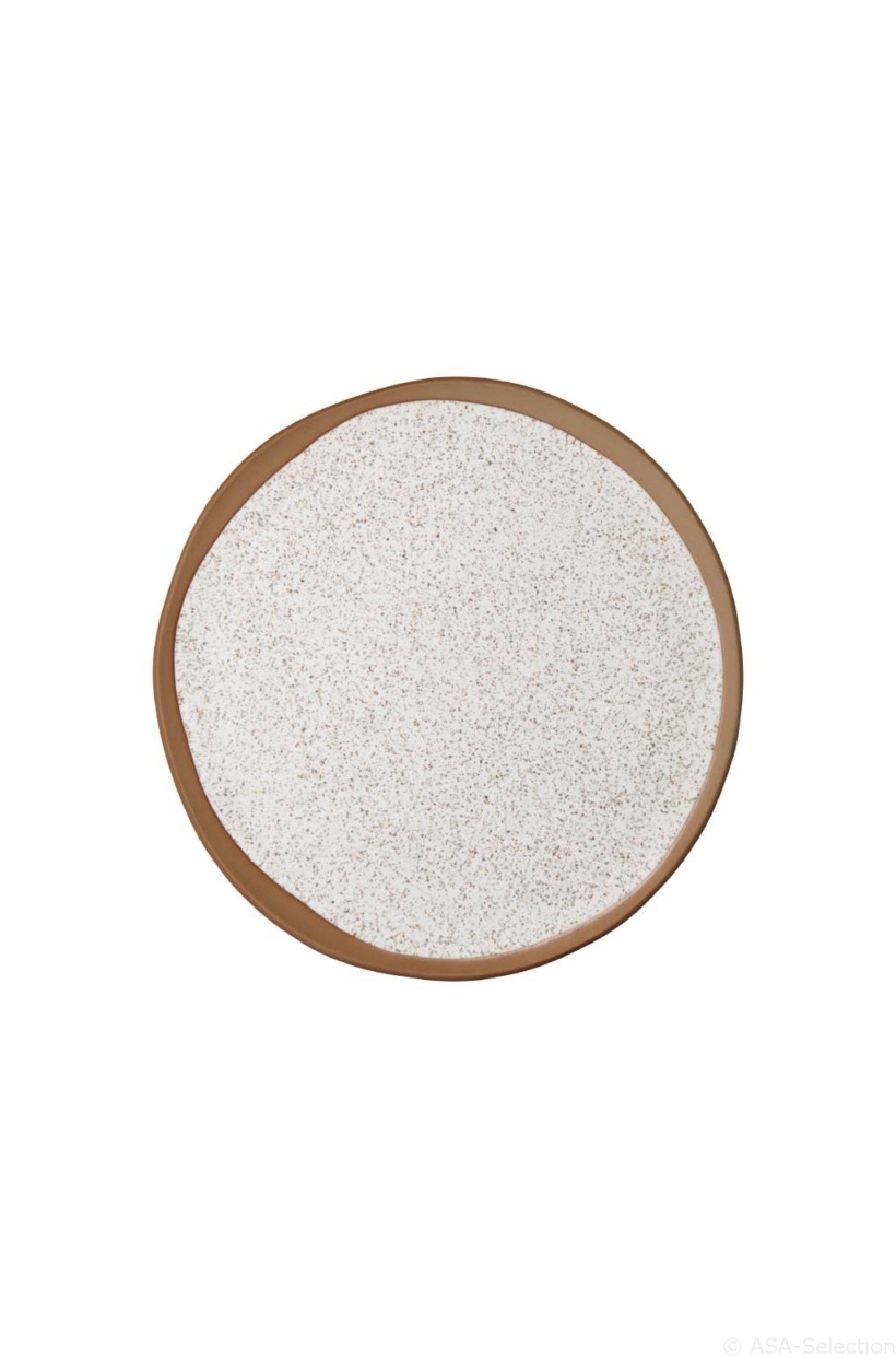 Akmens masės pietų lėkštė 26cm skersmens