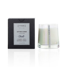 Kvepianti sojų vaško žvakė “Shell”