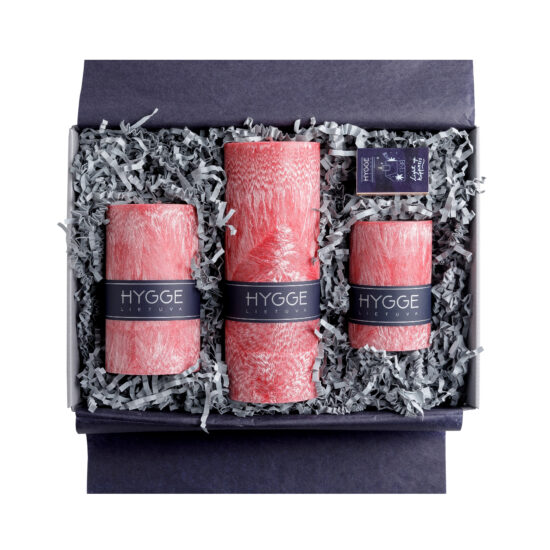 Kalėdų kvapo žvakių rinkinys