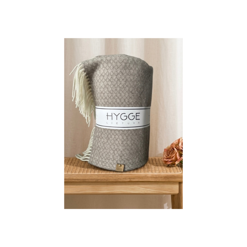 Kašmyro - merino vilnos pledas | Vakaro elegancija