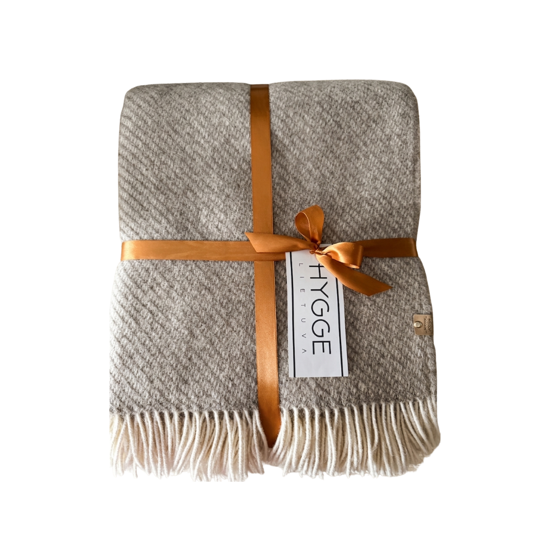 Vilnonis dvigulis pledas | Natūrali šiluma Vilnonis dvigulis pledas | Natūrali šiluma