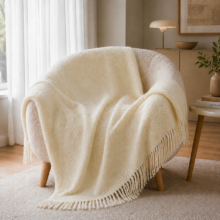 Vilnonis pledas Boucle Elegance