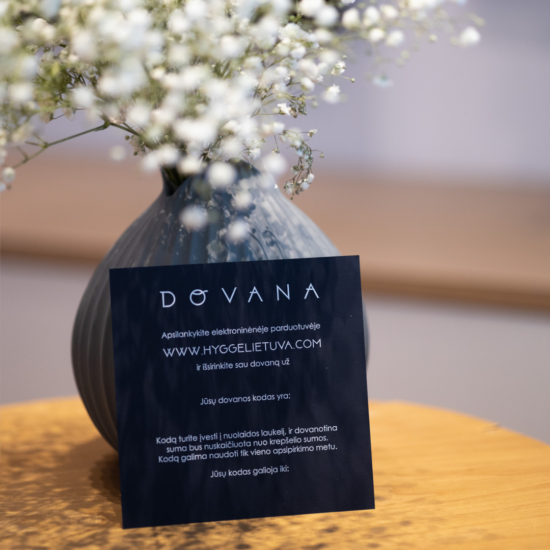 HYGGE Lietuva dovanų kuponas HYGGE Lietuva dovanų kuponas
